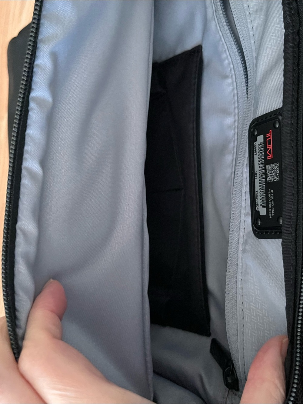 NWOT Tumi Alpha 3 Compact Large Laptop Briefcase 2603114D4 + Dust Bag - Picture 15 of 16